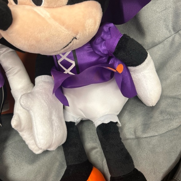 Mickey And Minnie Mouse Halloween Plush Vampire And Witch 18” - Picture 10 of 10